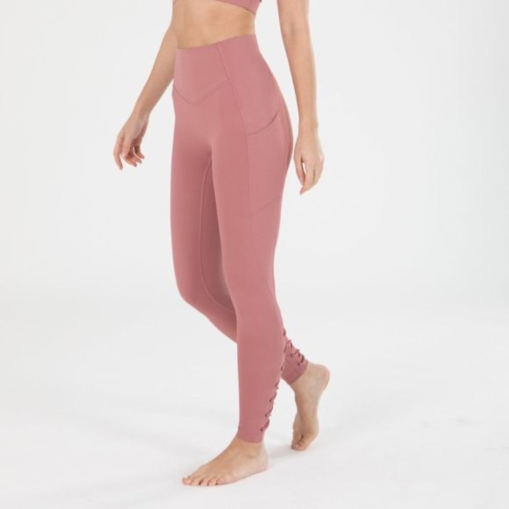 NWOT - Active XXIV Muted Mauve All Tied Up Leggings